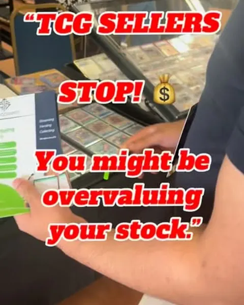 TCG sellers: you might be overvaluing your stock