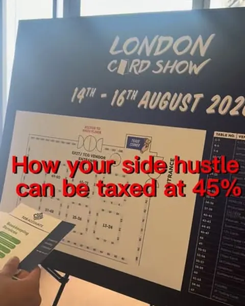 How your side hustle can be taxed at 45%