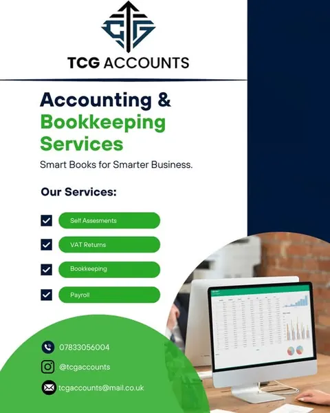 TCG Accounts accounting and bookkeeping services